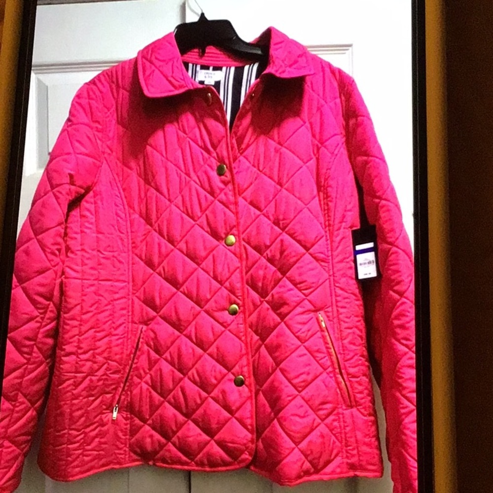 Pink Crown & Ivy woman jacket
